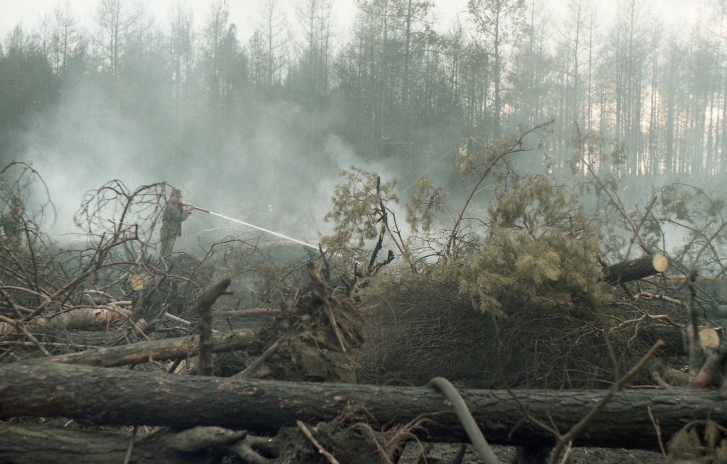1992 - Pożar lasu 2